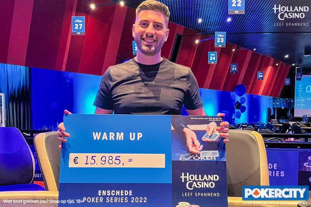 Mourad Chamoun | 2022/08 - Enschede Poker Series - #1 - €345 NLH Re-entry