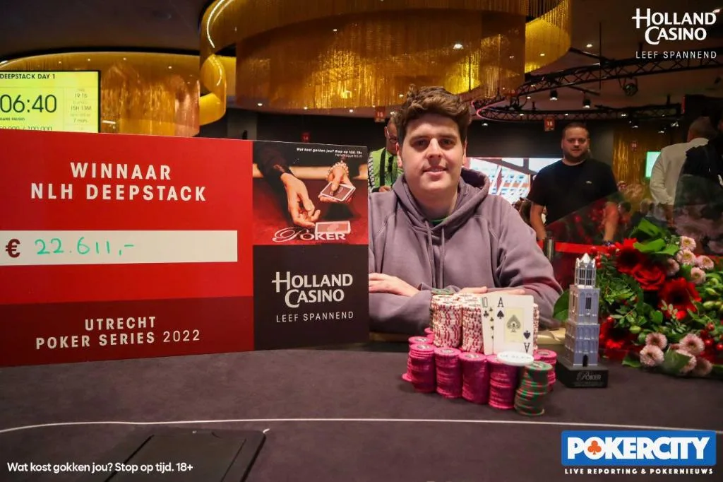 © 2026 Pokercity | Kevin Duffy | 2022/09 - Utrecht Poker Series - #1 - €565 NLH Deepstack Kevin Duffy | 2022/09 - Utrecht Poker Series - #1 - €565 NLH Deepstack