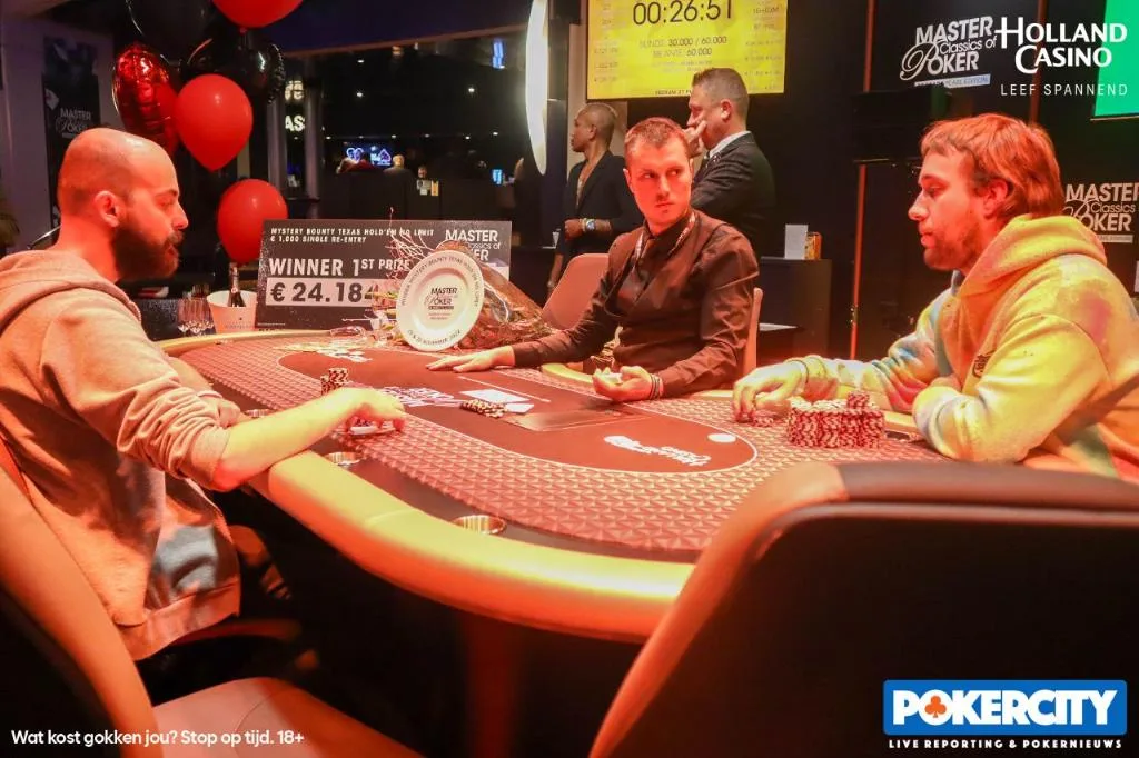 Heads-up: Fabian Rolli vs Arno Coene | 2022/11 - Master Classics of Poker - #2 - €1.100 NLH Mystery Bounty