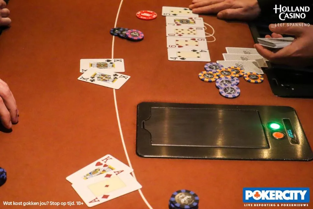 Jorn Driessen dubbelt met KK tegen AK | 2022/11 - Master Classics of Poker - #1 - €1.650 NLH