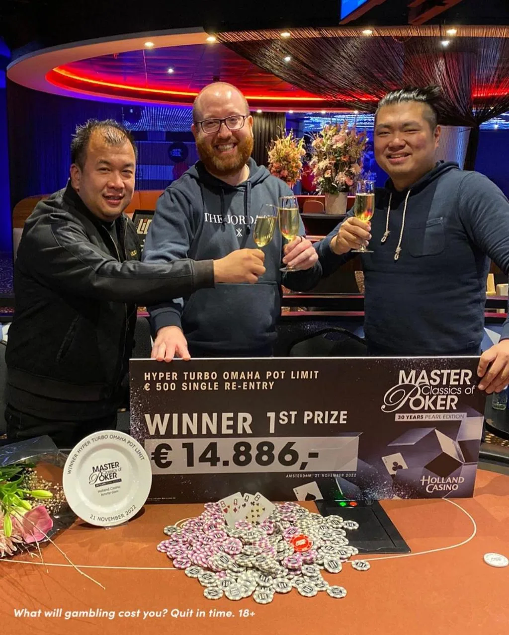 Jacco Hester | 2022/11 - Master Classics of Poker - #H2 - €550 PLO Hyper