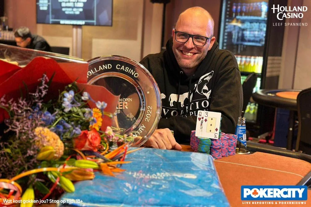 Winnaar #8 - €345 NLH Single Re-entry: Rick Lokers | 2022/12 - Dutch Open Poker Series - #8 - €345 NLH Single Re-entry