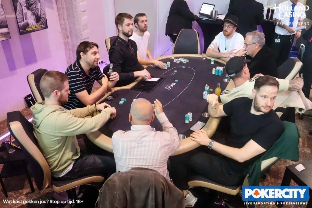 Finaletafel €785 Main Breda Poker Series 2022 | 2022/10 - Breda Poker Series - #3 - €785 NLH Main Event