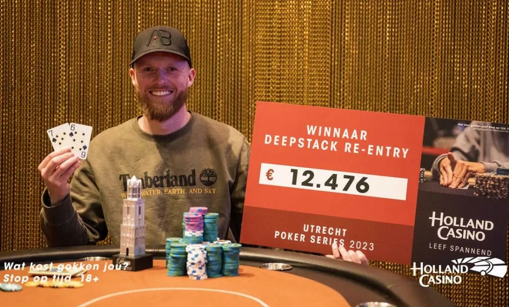Robin Visser | 2023/01 - Utrecht Poker Series - #8 - €345 NLH Deepstack Re-entry