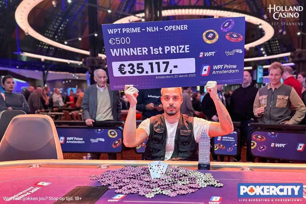 © 2026 Pokercity | B. Nelson Clark | 2023/03 - WPT Prime Amsterdam - #1 - €565 NLH Opener B. Nelson Clark | 2023/03 - WPT Prime Amsterdam - #1 - €565 NLH Opener