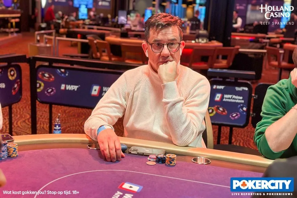 © 2026 Pokercity | Marco Guldenaar | 2023/03 - WPT Prime Amsterdam - #5 - €1.100 NLH Main Event Marco Guldenaar | 2023/03 - WPT Prime Amsterdam - #5 - €1.100 NLH Main Event