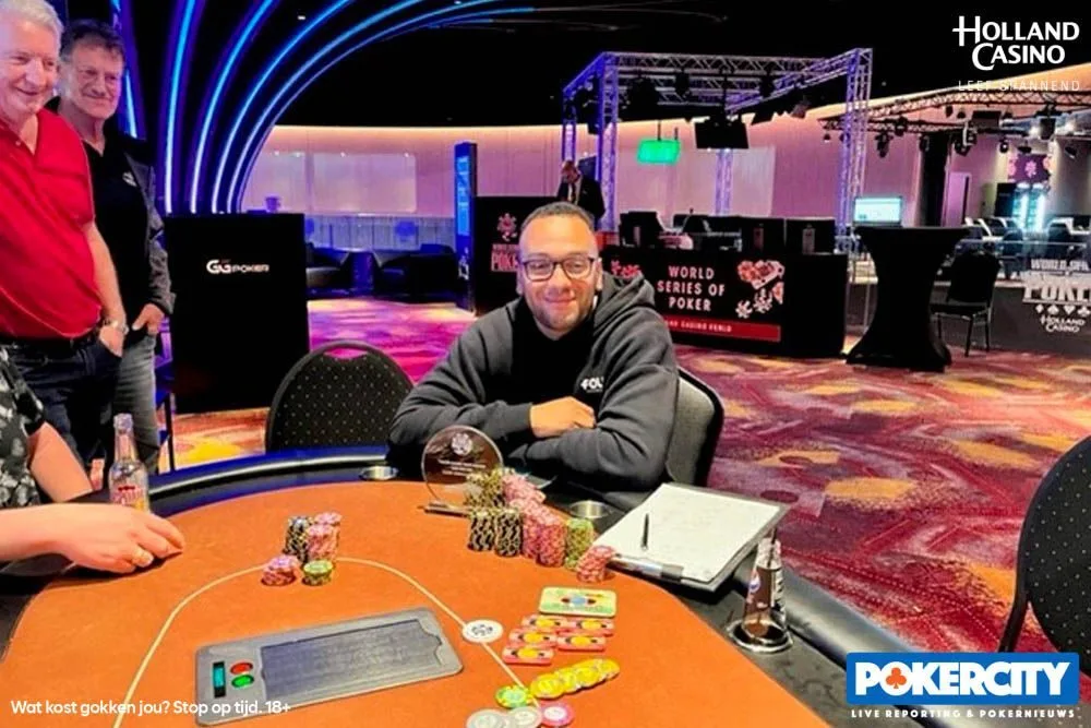 Winnaar #04 - €330 Single Re-entry: Dylan Gessel | 2023/05 - WSOP Circuit Venlo - #04 - €330 Single Re-entry
