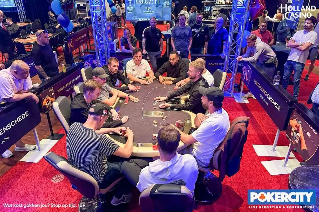 Finaletafel High Roller  | 2023/06 - Enschede Poker Series - #2 - €1.100 NLH Highroller
