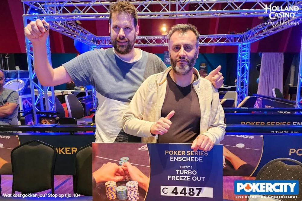 Zeki Elmas | 2023/06 - Enschede Poker Series - #5 - €220 NLH Turbo Freeze-out