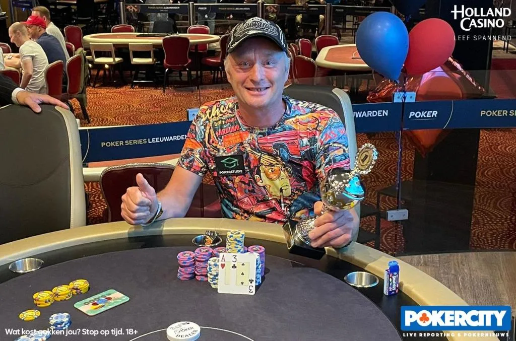 Winnaar #2 - €345 NLH BOUNTY: Herman Plutschouw | 2023/07 - Leeuwarden Poker Series - #2 - €345 NLH BOUNTY