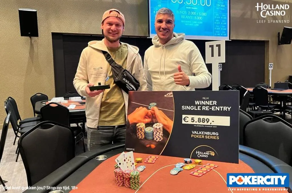 Casper Schuiteboer | 2023/08 - Valkenburg Poker Series - #6 - €220 Turbo Single Re-entry