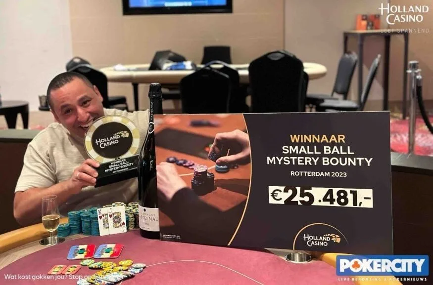 Abdelhakim Zoufri | 2023/09 - Small Ball Mystery Bounty Rotterdam - €200 Small Ball Mystery Bounty