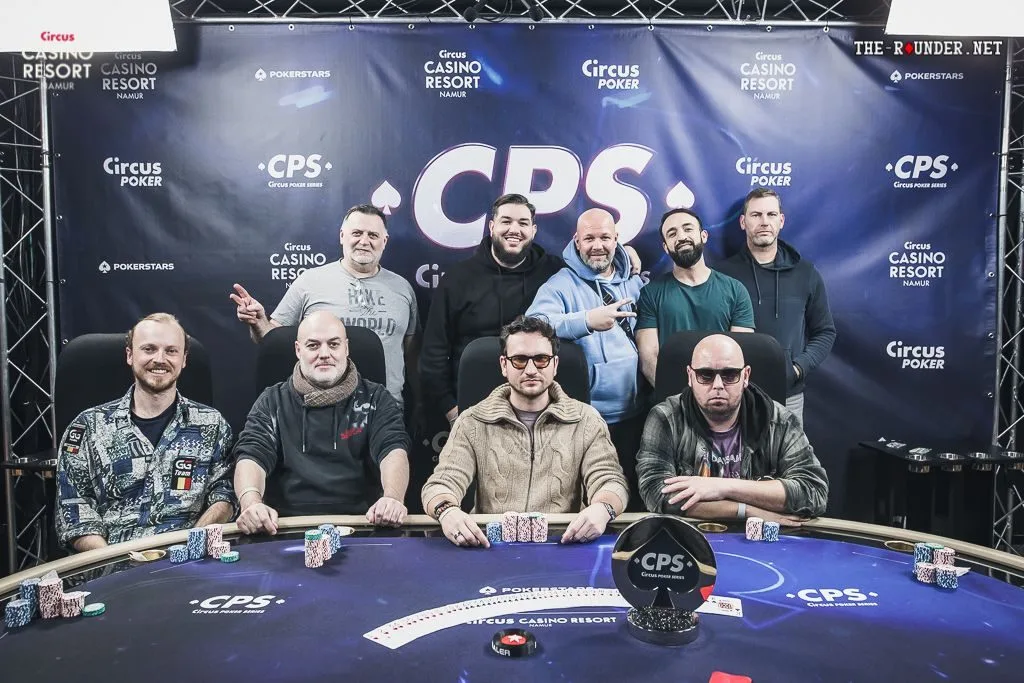 Finaletafel €550 Circus Cup | 2023/11 - Circus Poker Series - #01 - €550 Circus Cup