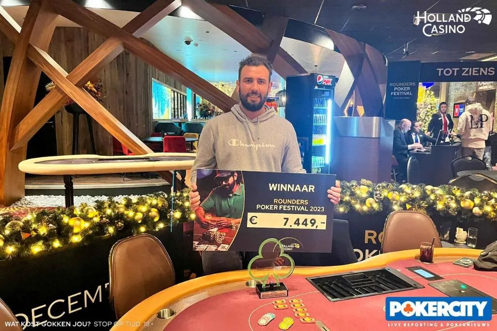 © 2026 Pokercity | Winnaar #05 - €250 Progressive Bounty: Cem Degirmenci | 2023/12 - Rounders Poker Festival - #05 - €250 Progressive Bounty Winnaar #05 - €250 Progressive Bounty: Cem Degirmenci | 2023/12 - Rounders Poker Festival - #05 - €250 Progressive Bounty