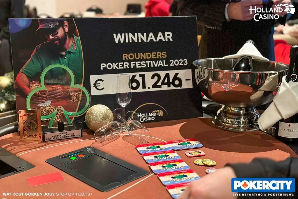 De eerste prijs | 2023/12 - Rounders Poker Festival - #08 - €300 Main Event