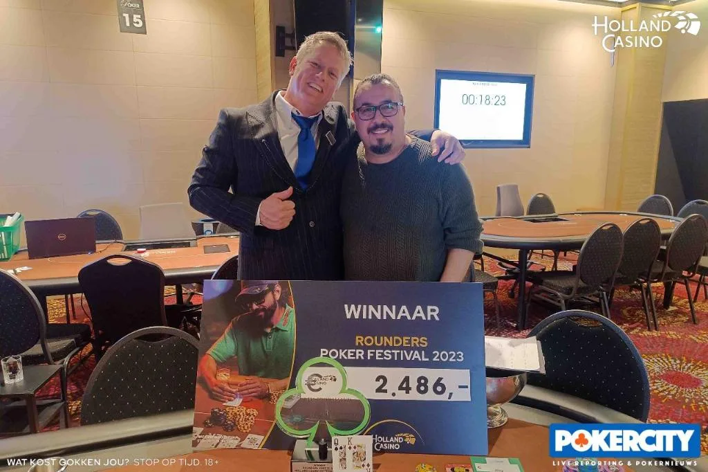 © 2026 Pokercity | Winnaar #09 - €125 Freezeout: Ferdi Guezel | 2023/12 - Rounders Poker Festival - #09 - €125 Freezeout Winnaar #09 - €125 Freezeout: Ferdi Guezel | 2023/12 - Rounders Poker Festival - #09 - €125 Freezeout