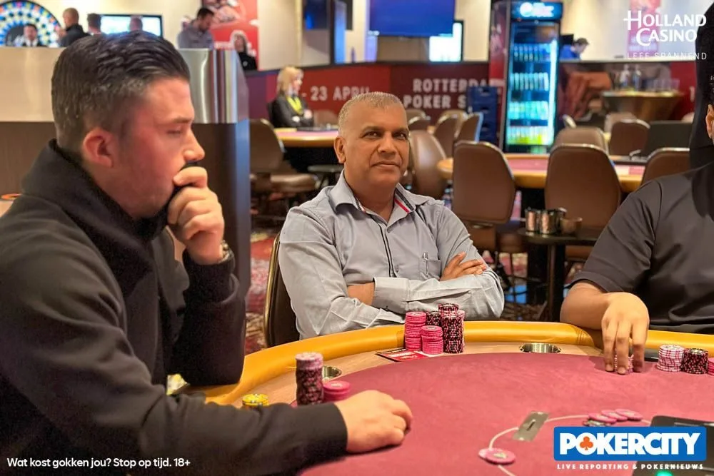 Radjendernath Chigharoe | 2023/04 - Rotterdam Poker Series - #02 - €2.200 NLH PSKO HR 8 max