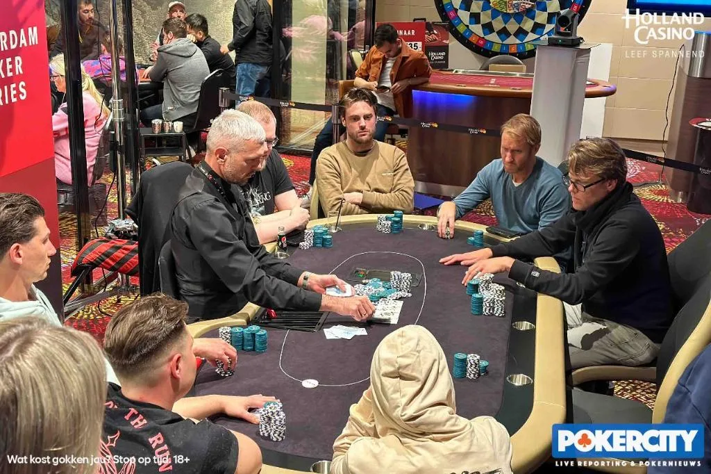 © 2026 Pokercity | Finaletafel €770 Main Event | Rotterdam Poker Series | 2023/04 - Rotterdam Poker Series - #04 - €770 NLH Main Event Finaletafel €770 Main Event | Rotterdam Poker Series | 2023/04 - Rotterdam Poker Series - #04 - €770 NLH Main Event