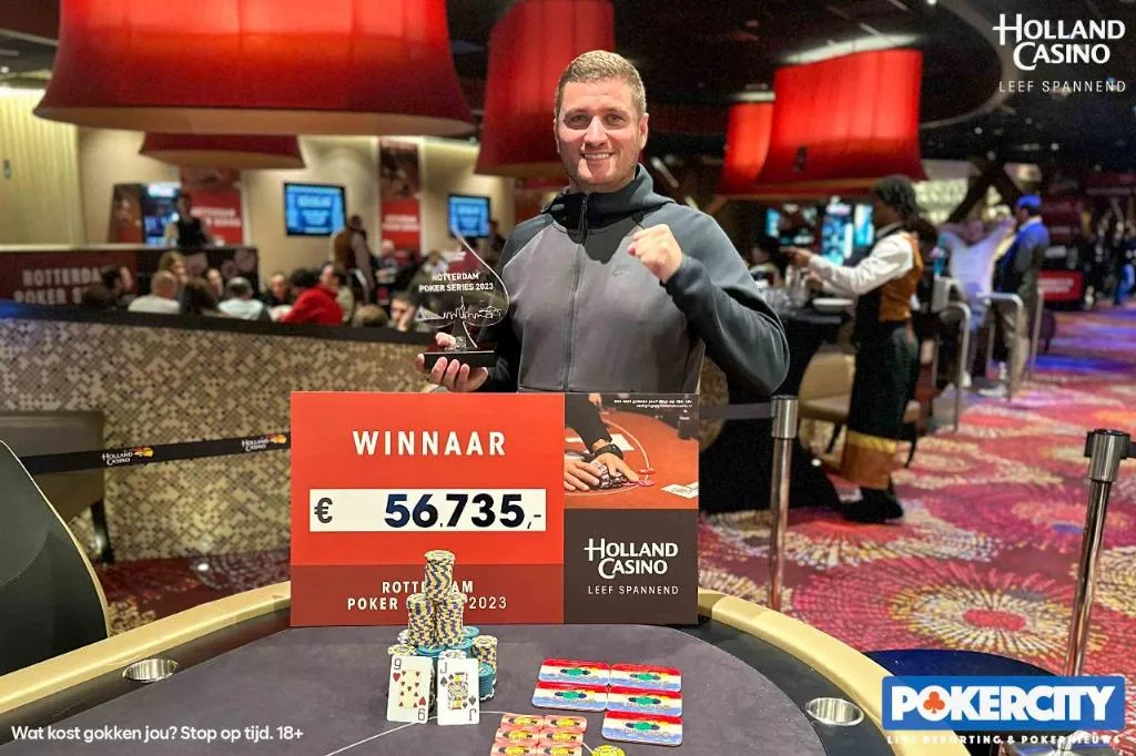 © 2026 Pokercity | 2023/04 - Rotterdam Poker Series - #04 - €770 NLH Main Event 2023/04 - Rotterdam Poker Series - #04 - €770 NLH Main Event