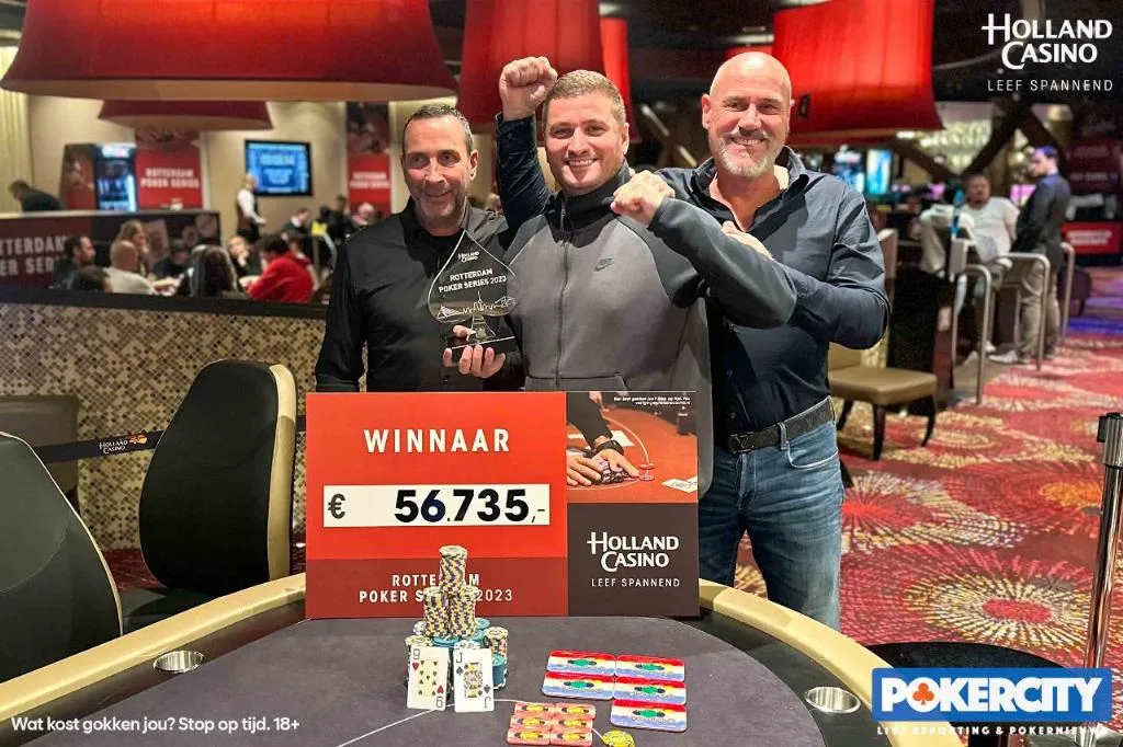 © 2026 Pokercity | 2023/04 - Rotterdam Poker Series - #04 - €770 NLH Main Event 2023/04 - Rotterdam Poker Series - #04 - €770 NLH Main Event