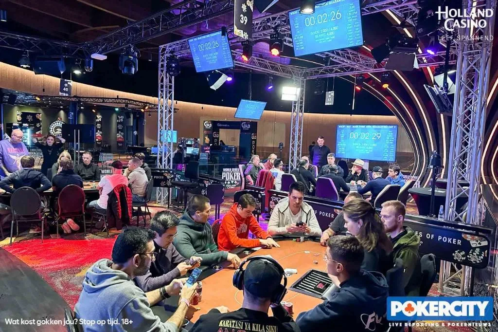 Speelzaal Dag 2 Main Event | 2023/05 - WSOP Circuit Venlo - #11 - €1.100 NLH Main Event