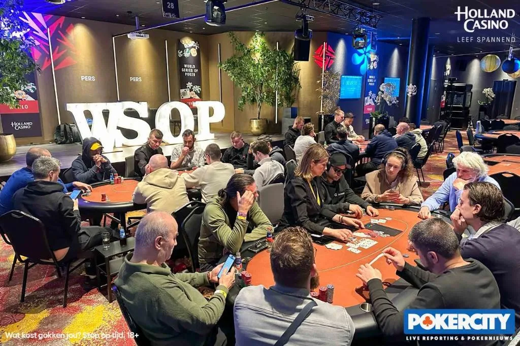 Speelzaal Dag 2 Main Event | 2023/05 - WSOP Circuit Venlo - #11 - €1.100 NLH Main Event