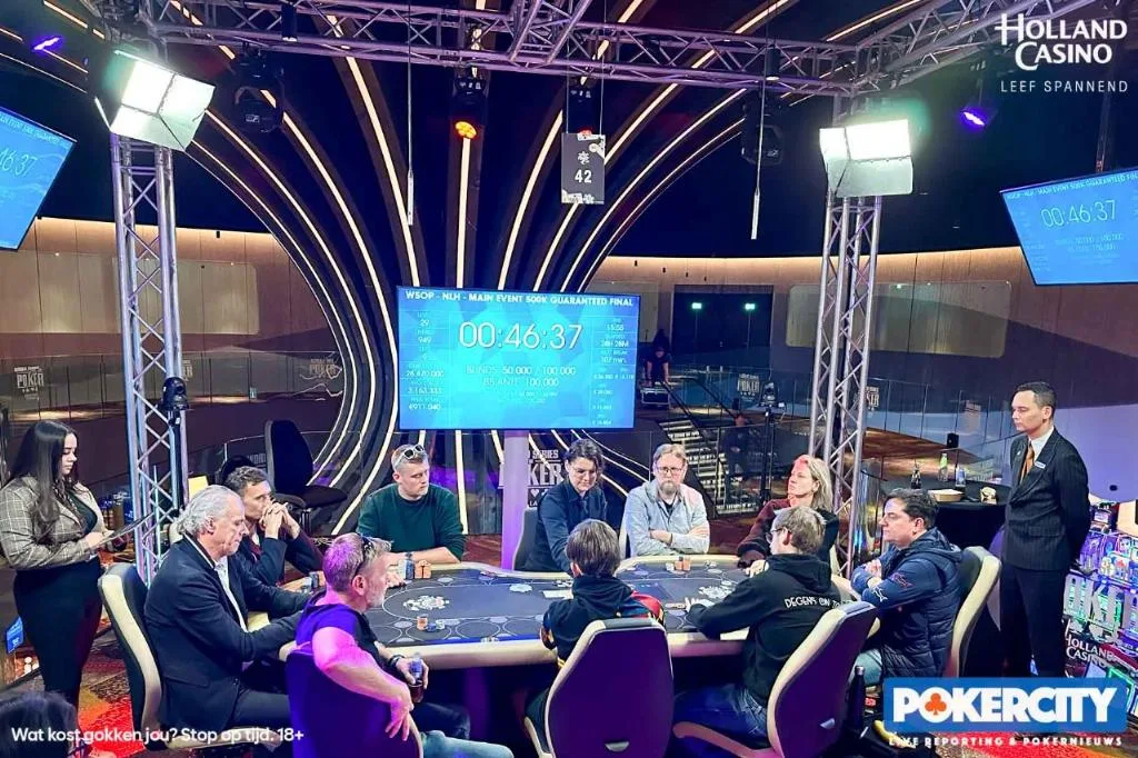 Finaletafel €1.100 Main Event  | 2023/05 - WSOP Circuit Venlo - #11 - €1.100 NLH Main Event