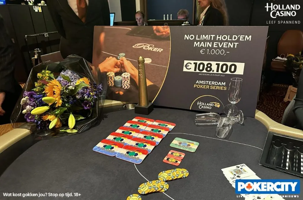 2023/08 - Amsterdam Poker Series - #3 - €1.100 Main Event
