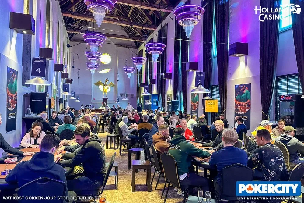 Dag 1 €500 Dutch Open Cup | 2024/01 - Dutch Open Poker Series - #01 - €500 Dutch Open Cup