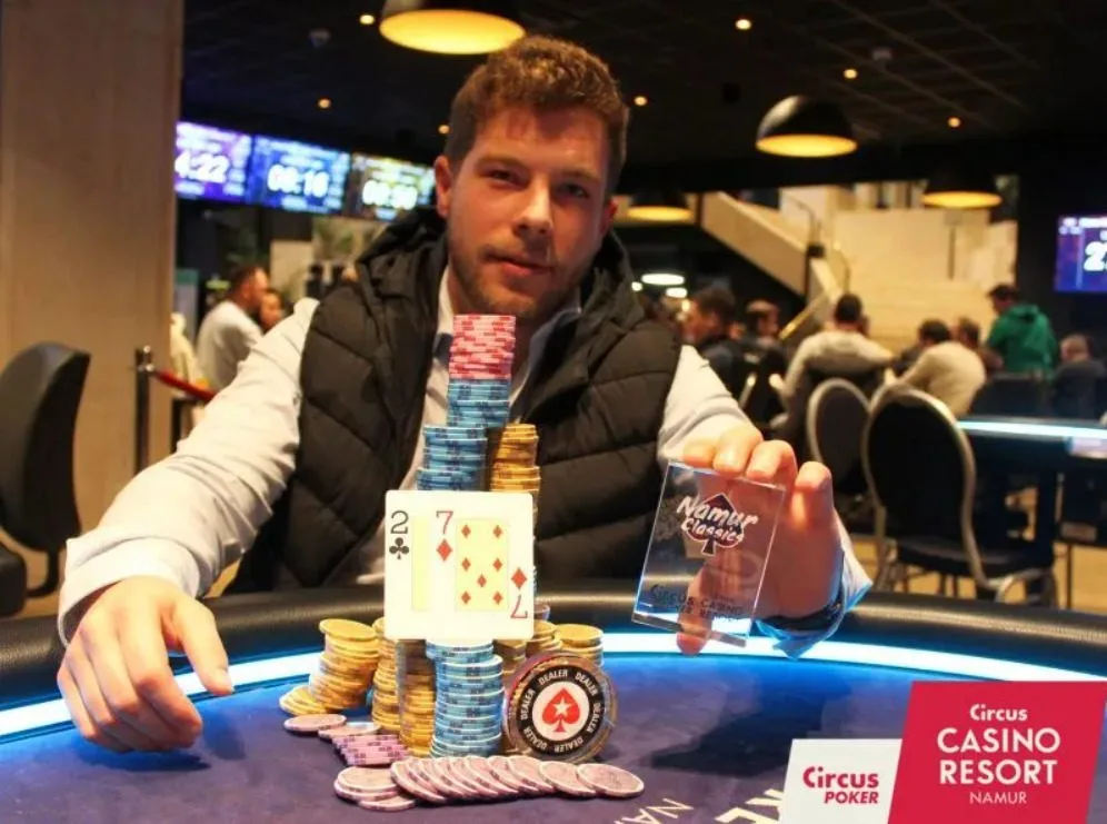 Winnaar #06 - €150 Hyper Turbo Freezeout: Simon Dassonville | 2024/04 - Namur Classics - #06 - €150 Hyper Turbo Freezeout