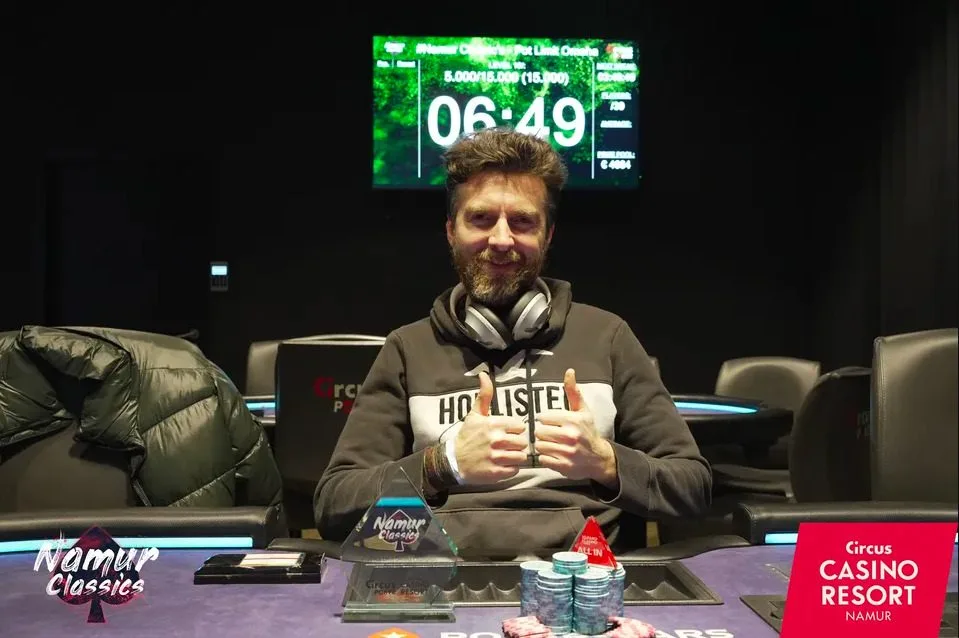 Winnaar #09 - €150 Pot Limit Omaha: Laurent Olive | 2024/04 - Namur Classics - #09 - €150 Pot Limit Omaha