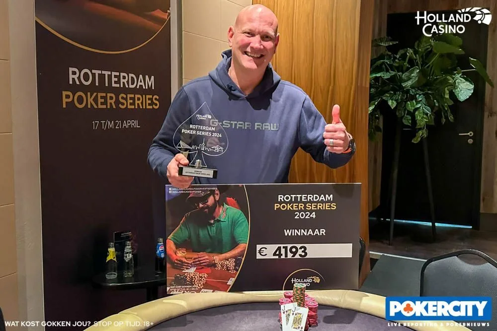 Winnaar #05 - €200 Re-entry: Jan van Workum | 2024/04 - Rotterdam Poker Series - #05 - €200 Re-entry