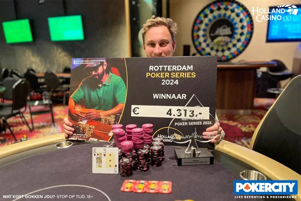 Winnaar #07 - €200 Turbo Freeze-out: Rene Von Reden | 2024/04 - Rotterdam Poker Series - #07 - €200 Turbo Freeze-out
