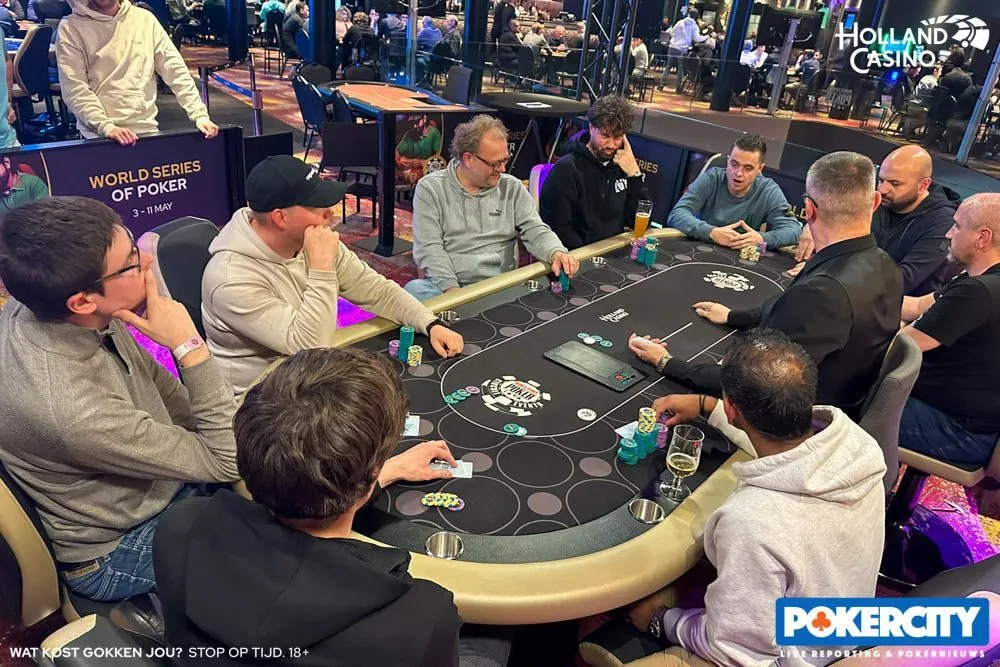 Finaletafel €675 Monsterstack WSOP Circuit Venlo 2024 | 2024/05 - WSOP Circuit Venlo - #07 - €675 Monsterstack