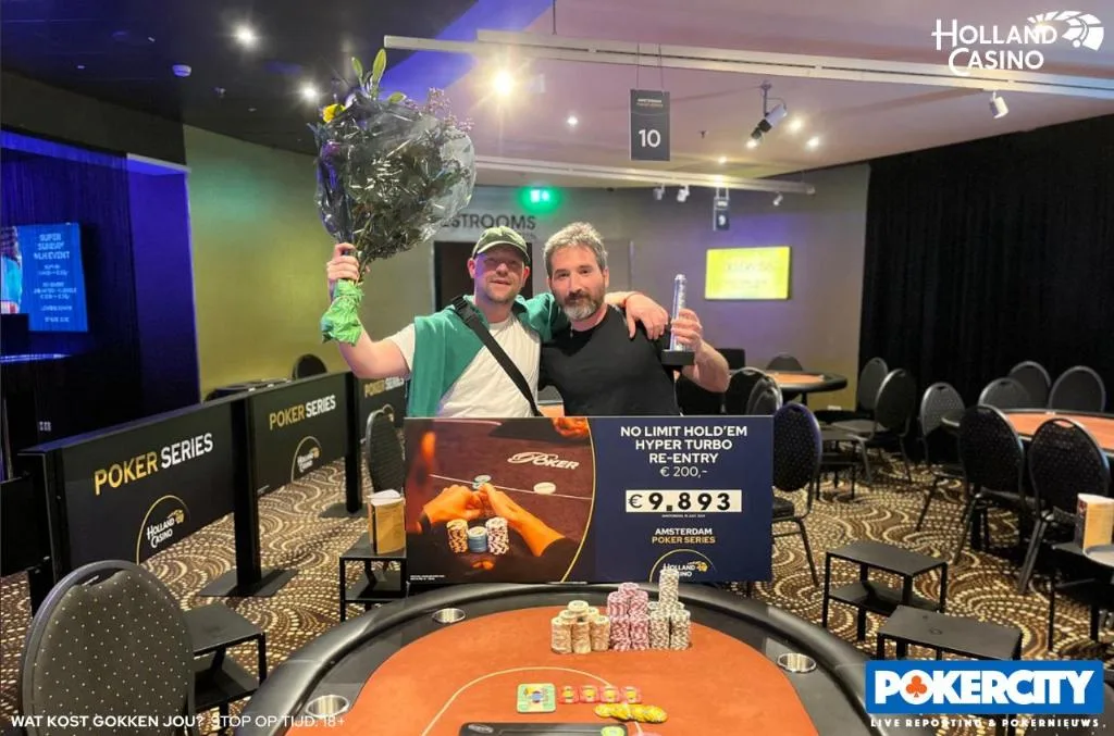 © 2026 Pokercity | Winnaar #02 - €220 Hyper Turbo Re-entry: Raz Jurgenson | 2024/07 - Amsterdam Poker Series - #02 - €220 Hyper Turbo Re-entry Winnaar #02 - €220 Hyper Turbo Re-entry: Raz Jurgenson | 2024/07 - Amsterdam Poker Series - #02 - €220 Hyper Turbo Re-entry