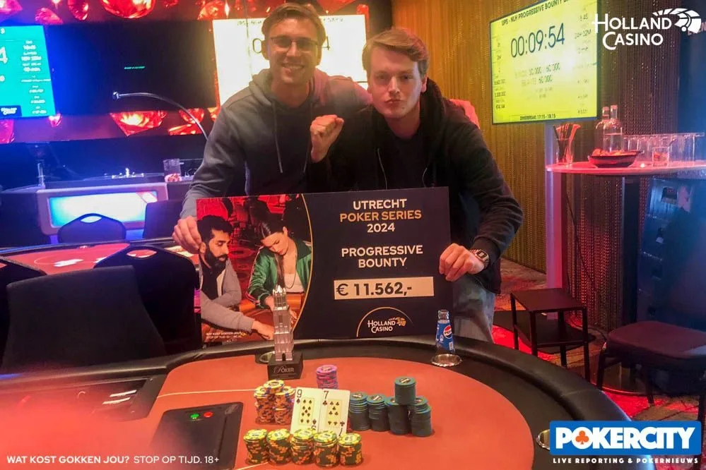 © 2026 Pokercity | Mark Timmerman | 2024/09 - Utrecht Poker Series - #05 - €565 Progressive Bounty Mark Timmerman | 2024/09 - Utrecht Poker Series - #05 - €565 Progressive Bounty