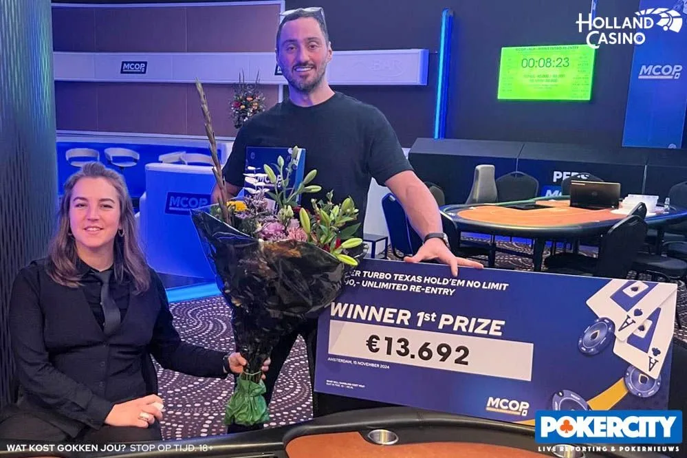 © 2026 Pokercity | Winnaar #02 - €330 Hyper Turbo Re-entry: Ugur Naciterhan | 2024/11 - Master Classics of Poker - #02 - €330 Hyper Turbo Re-entry Winnaar #02 - €330 Hyper Turbo Re-entry: Ugur Naciterhan | 2024/11 - Master Classics of Poker - #02 - €330 Hyper Turbo Re-entry