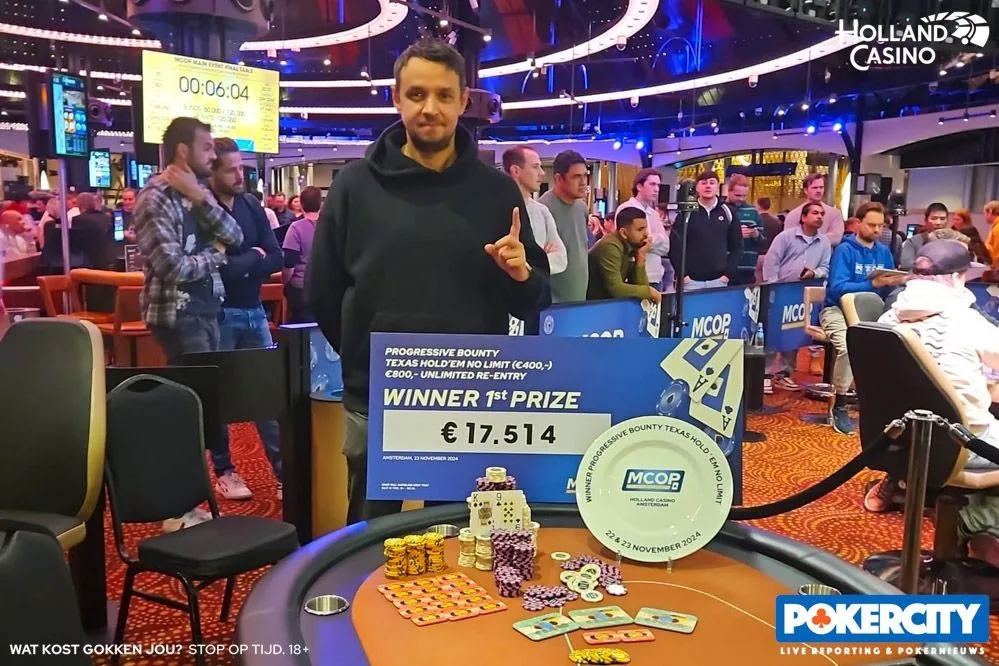 Tero Tapio Laurila | 2024/11 - Master Classics of Poker - #12 - €895 Progressive Bounty