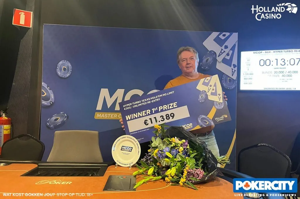 © 2026 Pokercity | Winnaar #14 - €330 Hyper Turbo Re-entry: Andre Oude Alink | 2024/11 - Master Classics of Poker - #14 - €330 Hyper Turbo Re-entry Winnaar #14 - €330 Hyper Turbo Re-entry: Andre Oude Alink | 2024/11 - Master Classics of Poker - #14 - €330 Hyper Turbo Re-entry