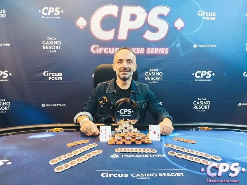 Winnaar #01 - €550 Circus Cup: Paul Covaciu | 2024/11 - Circus Poker Series - #01 - €550 Circus Cup