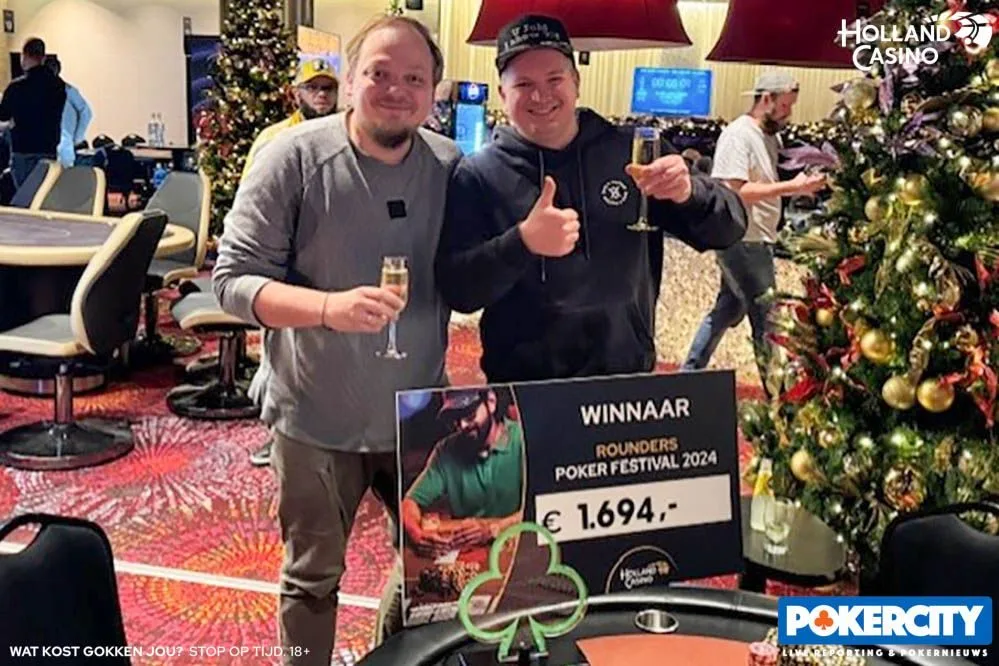 Winnaar #02 - €120 Hyper Turbo Freeze Out: Mark Timmermans | 2024/12 - Rounders Poker Festival - #02 - €120 Hyper Turbo Freeze Out
