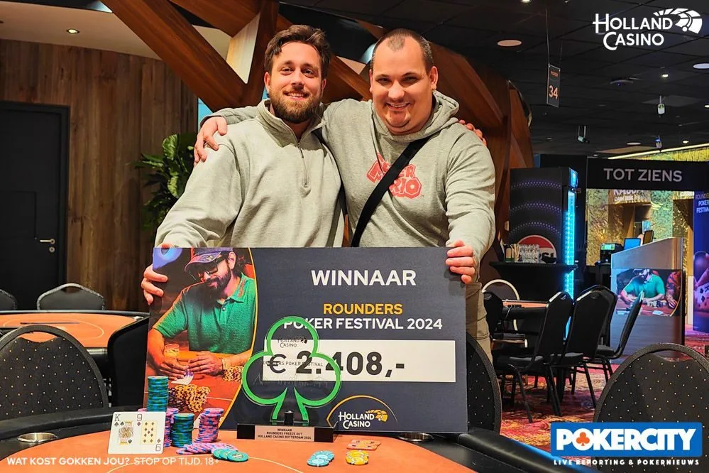 © 2026 Pokercity | Duncan Frohn | 2024/12 - Rounders Poker Festival - #09 - €125 Freeze-out Duncan Frohn | 2024/12 - Rounders Poker Festival - #09 - €125 Freeze-out