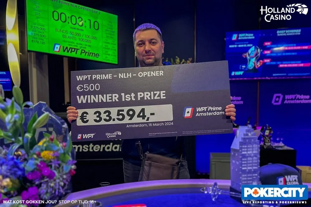 Roman Yurkiv | 2024/03 - WPT Prime Amsterdam - #01 - €565 OPENER 