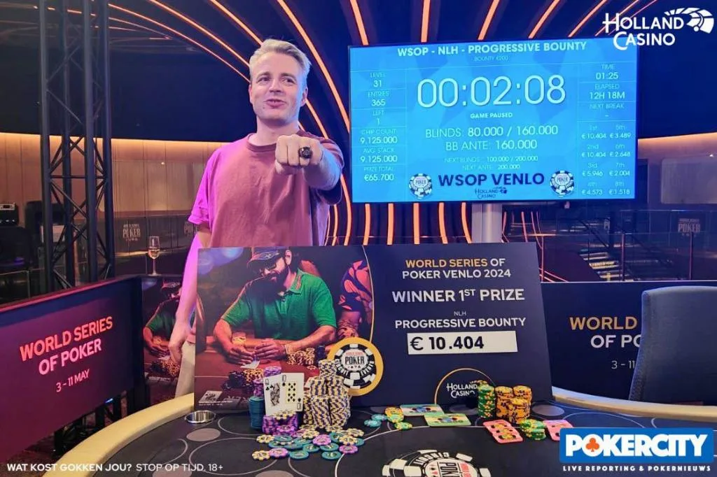 Jonas ten Cate | 2024/05 - WSOP Circuit Venlo - #09 - €455 NLH Progressive Bounty
