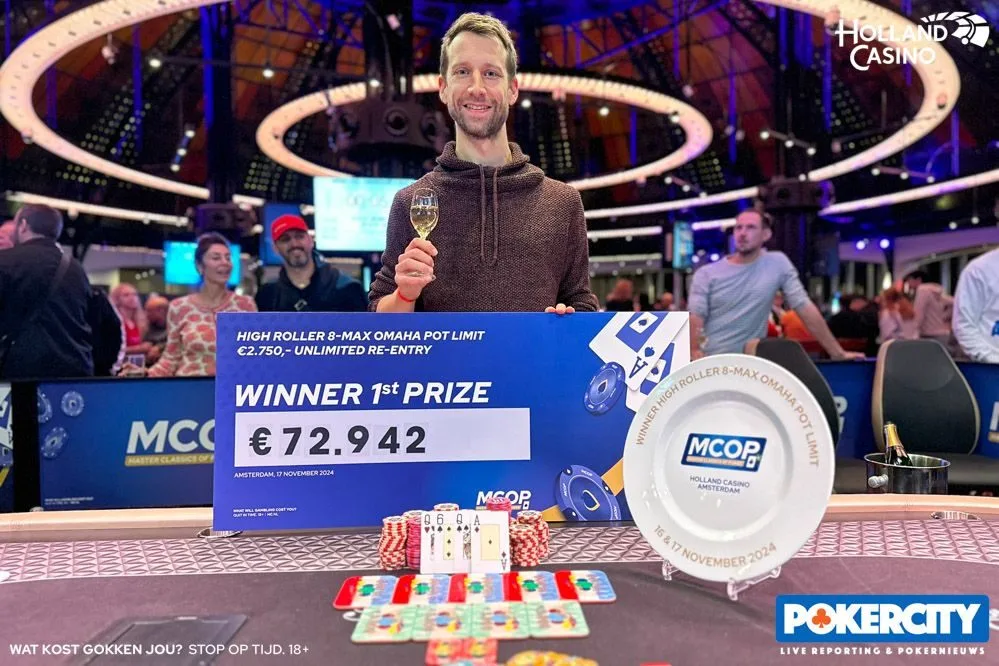 Erik van den Berg | 2024/11 - Master Classics of Poker - #04 - €3.000 PLO Highroller 8 Max