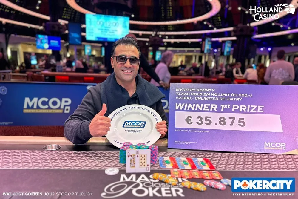 David Boyaciyan | 2024/11 - Master Classics of Poker - #06 - €2.200 Mystery Bounty