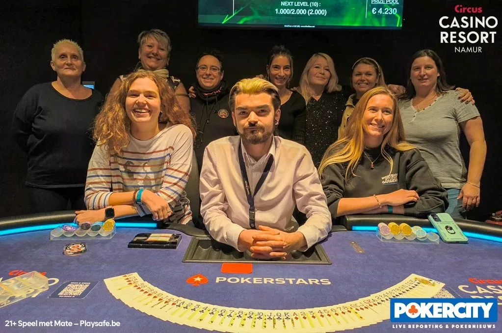 © 2026 Pokercity | 2024/11 - Circus Poker Series - #18 - €250 Ladies 2024/11 - Circus Poker Series - #18 - €250 Ladies