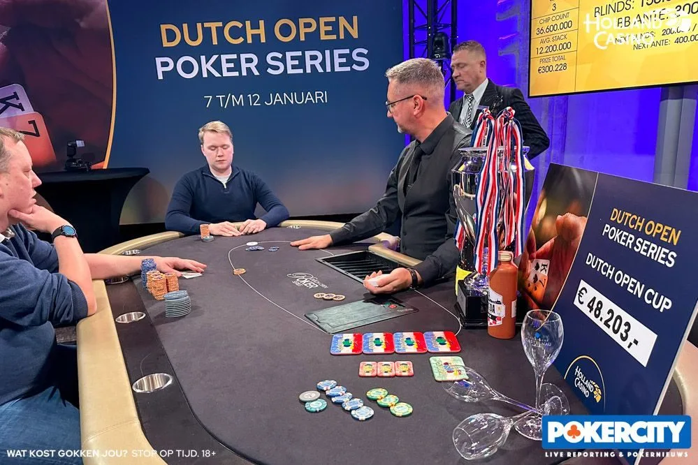 Heads-up in de Cup | 2025/01 - Dutch Open Poker Series - #01 - €250 Dutch Open Cup