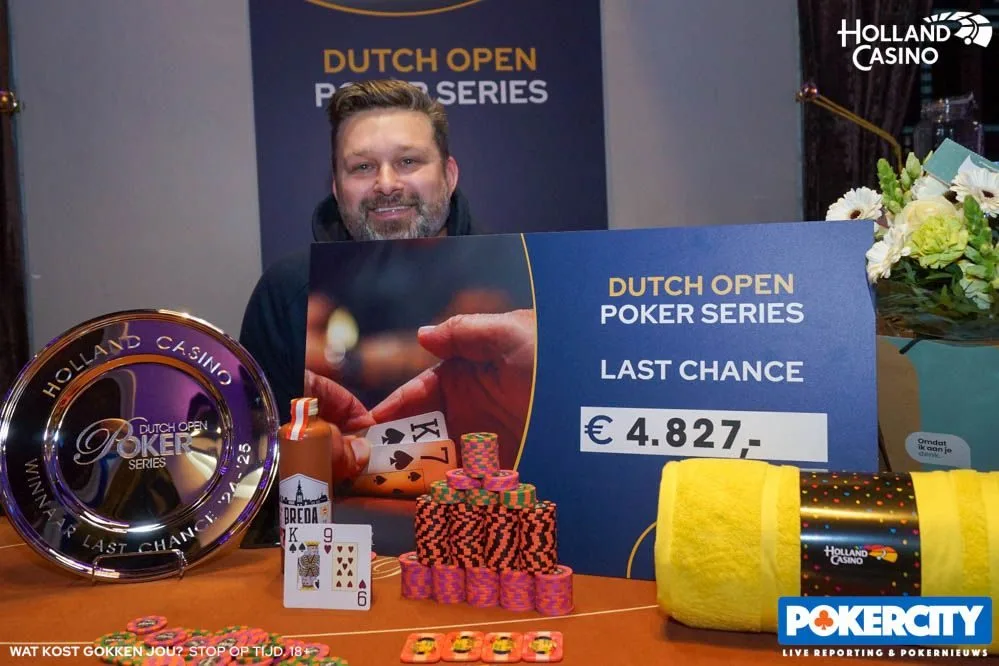 Nico Kurver | 2025/01 - Dutch Open Poker Series - #09 - €300 NLH Last Chance Single Re-entry