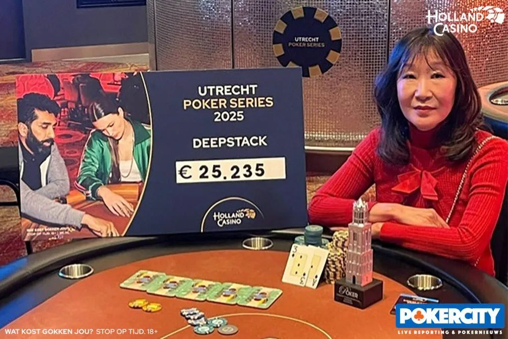 Jinsook Wassink | 2025/02 - Utrecht Poker Series - #10 - €565 Deep Stack Re-Entry